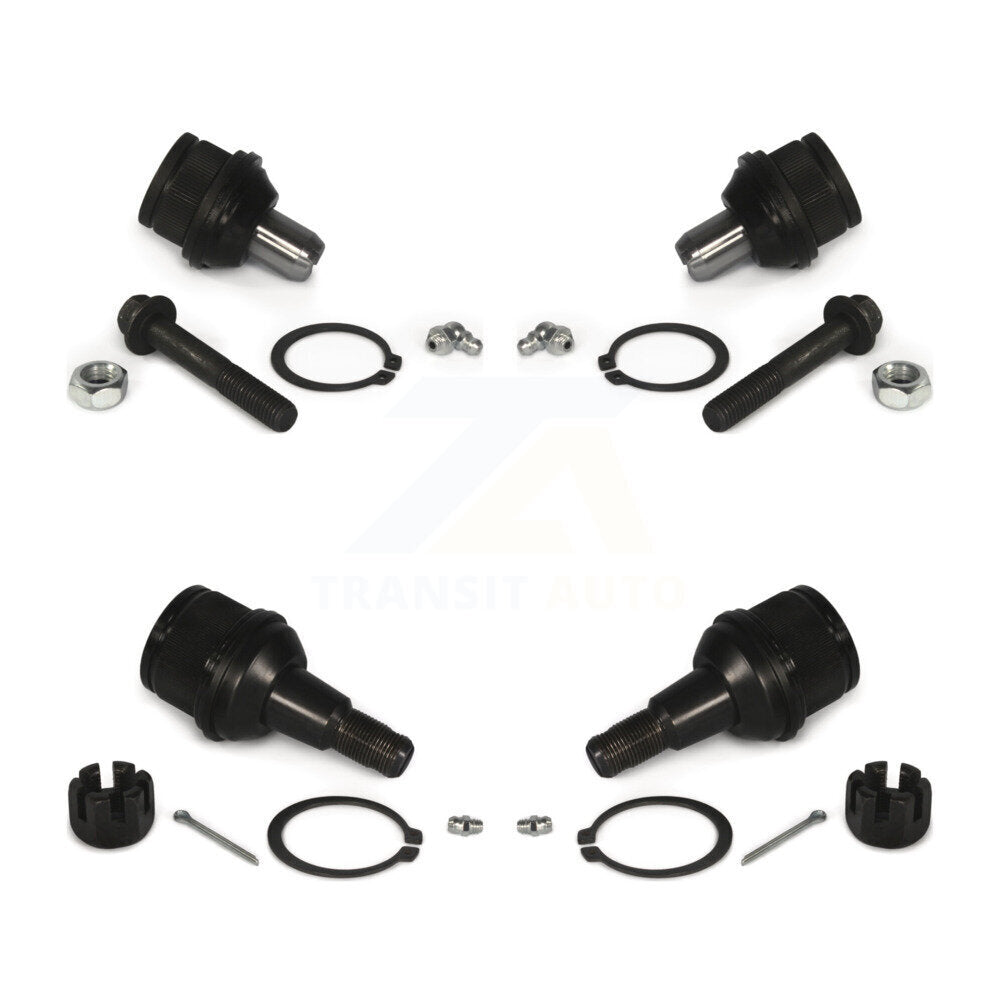 Lower & Upper Ball Joints Front Kit For Ford E-350 Super Duty E-250 E-450 E-150