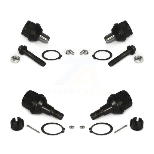 Lower & Upper Ball Joints Front Kit For Ford E-350 Super Duty E-250 E-450 E-150
