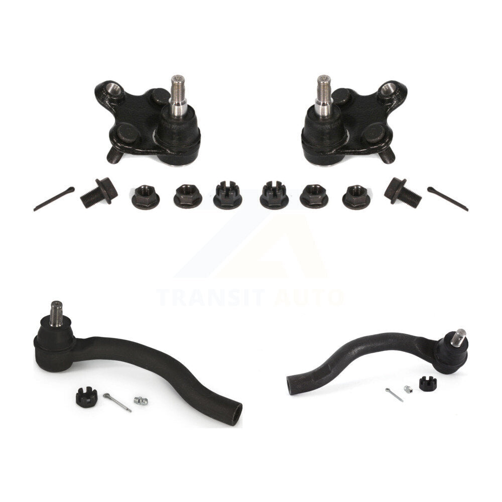Suspension Ball Joint And Tie Rod End Front Kit For Honda Civic Acura ILX