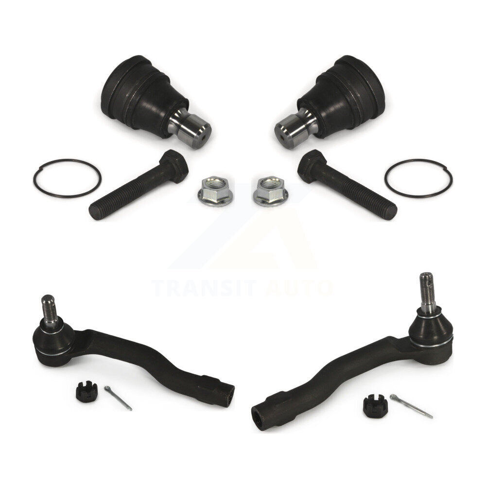 Suspension Ball Joint And Tie Rod End Front Kit For 2011-2014 Mazda 2