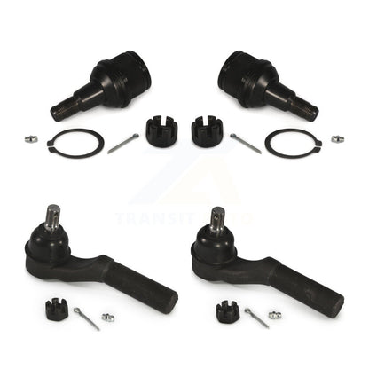 Ball Joint And Tie Rod End Front Kit For Ford E-350 Super Duty E-250 E-150 E-450