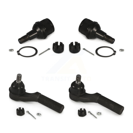 Ball Joint And Tie Rod End Front Kit For Ford E-350 Super Duty E-250 E-150 E-450