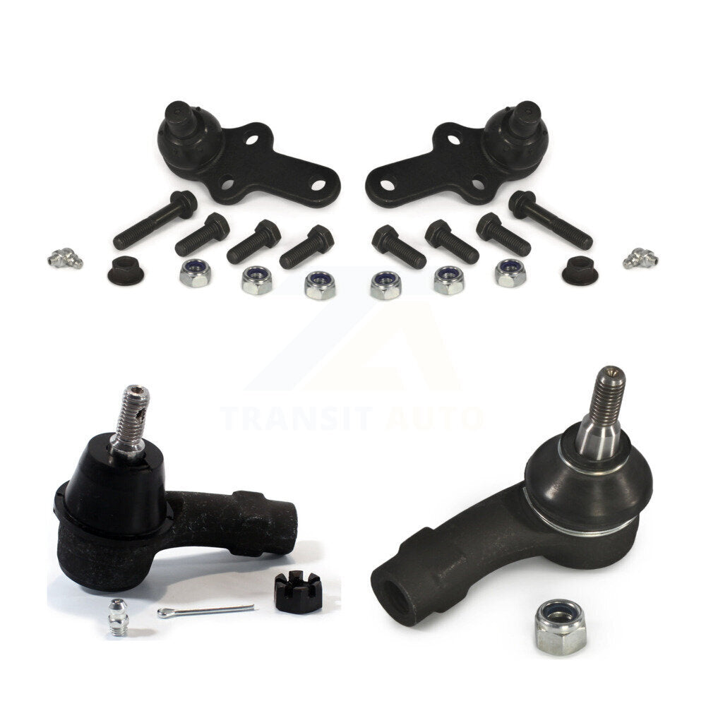 Suspension Ball Joint And Tie Rod End Front Kit For Ford Focus