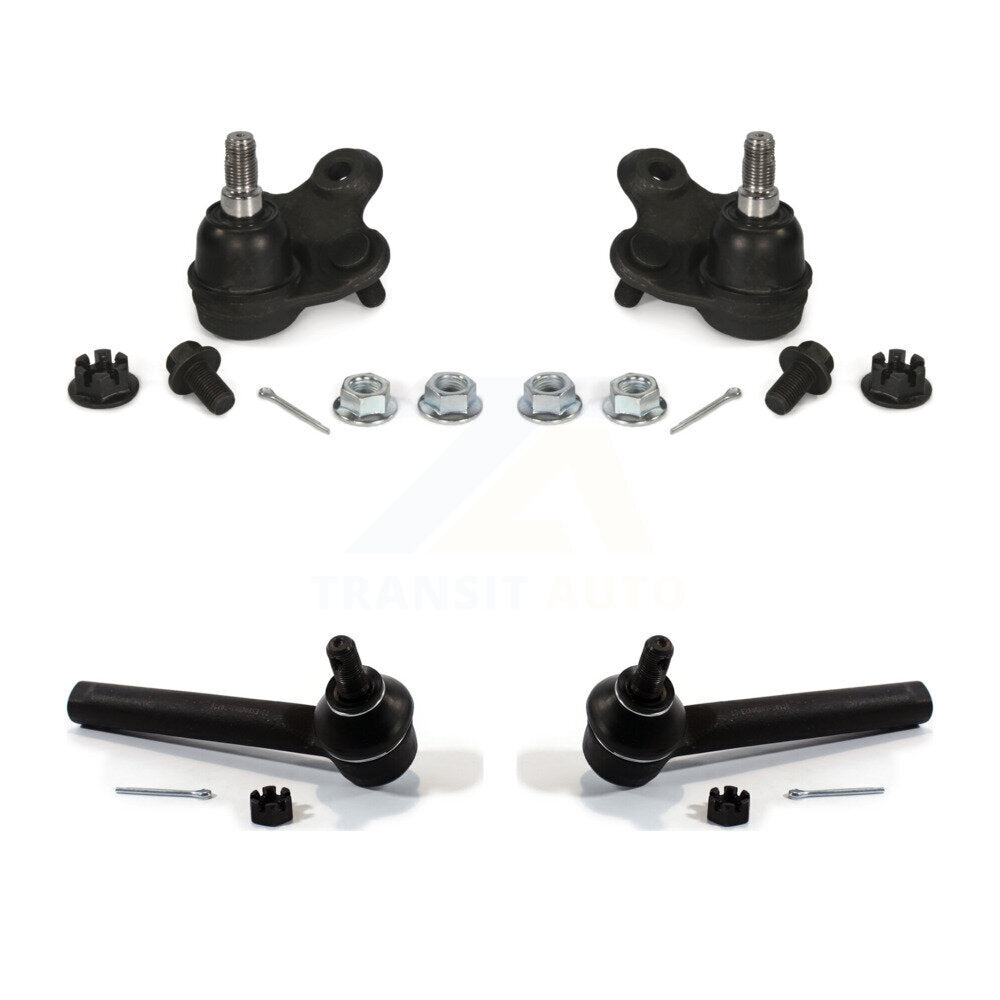 Ball Joint And Tie Rod End Front Kit For Honda CR-V Vehicles Manufactured In USA