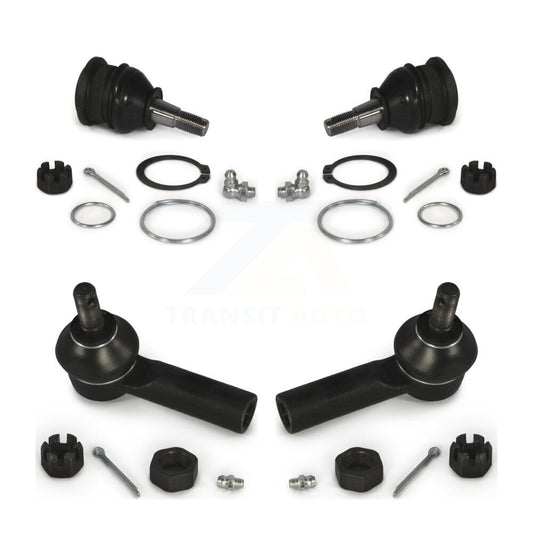 Suspension Ball Joint & Tie Rod End Front Kit For Toyota Yaris Prius C Scion xD