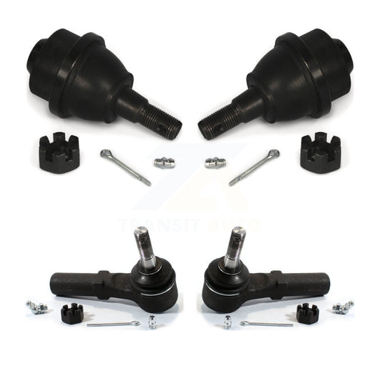 Ball Joint Tie Rod End Front Kit For Chevrolet GMC Sierra 2500 HD Silverado 3500