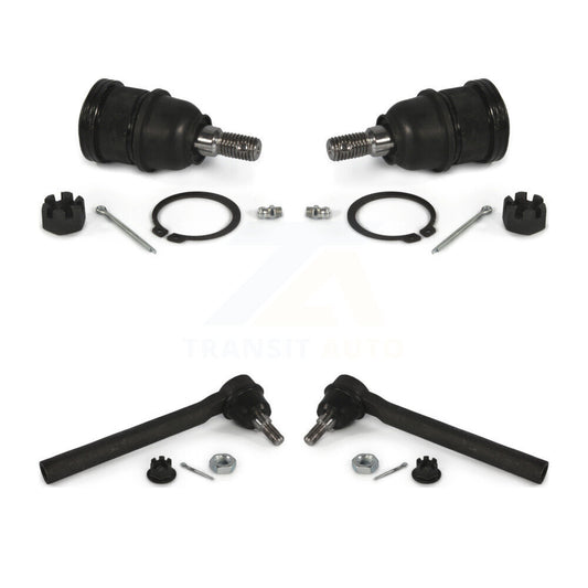 Ball Joint & Tie Rod End Front Kit For Honda Odyssey With Cast Iron Control Arm