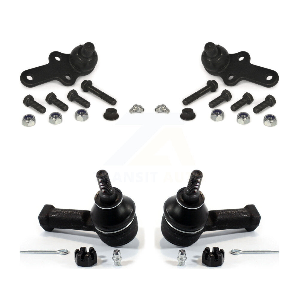 Suspension Ball Joint And Tie Rod End Front Kit For Ford Focus