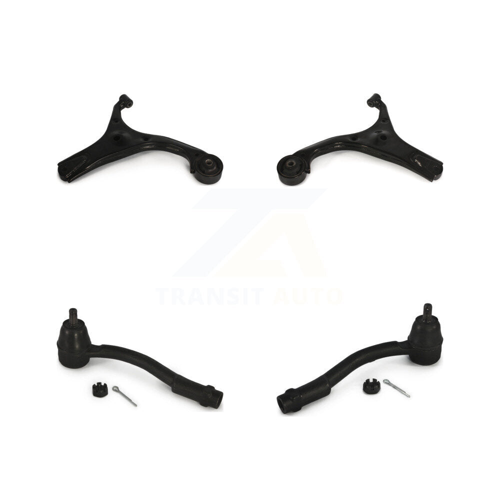 Suspension Control Arm And Tie Rod End Front Kit For 2006-2011 Hyundai Accent