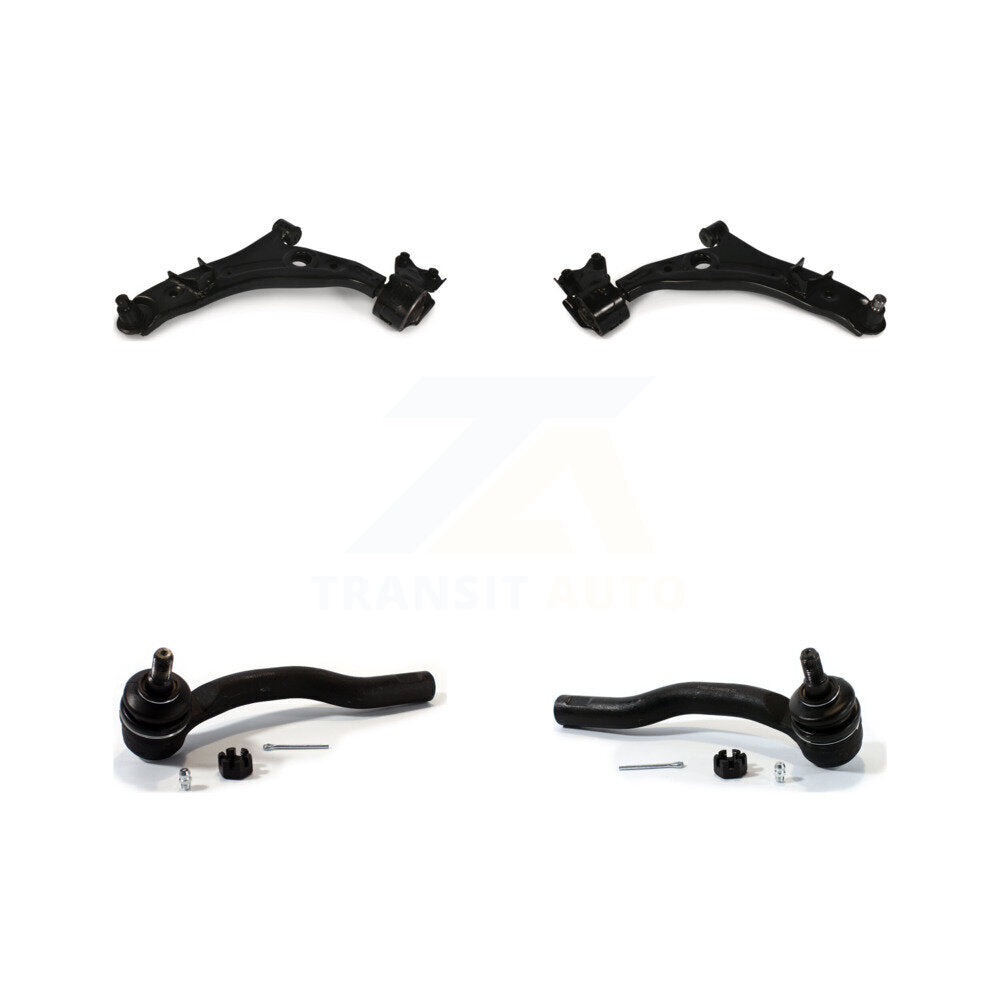 Suspension Control Arm And Tie Rod End Front Kit For Ford Edge Lincoln MKX