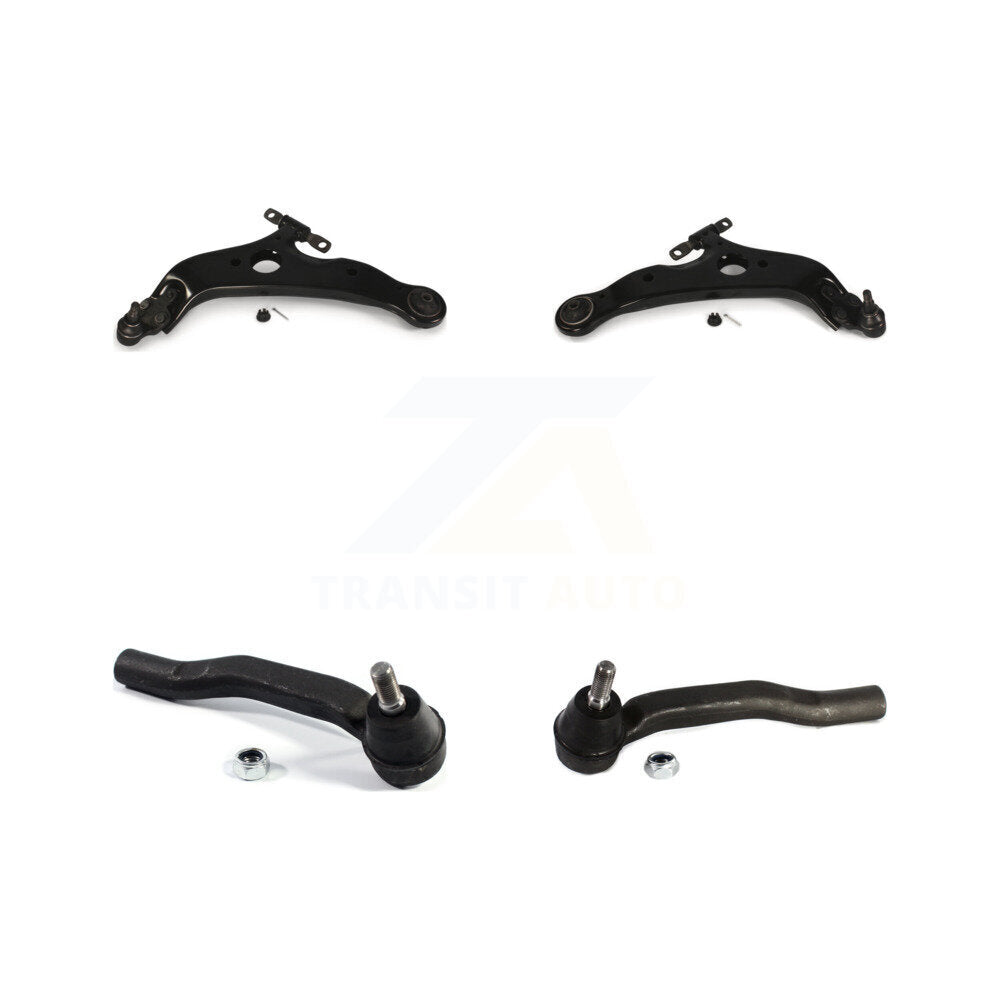 Suspension Control Arm And Tie Rod End Front Kit For 2004-2010 Toyota Sienna