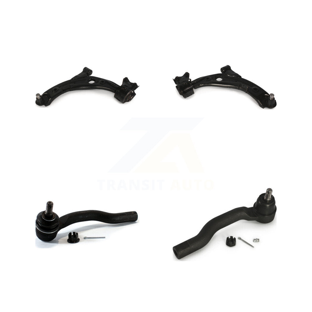 Suspension Control Arm And Tie Rod End Front Kit For 2007-2012 Mazda CX-7