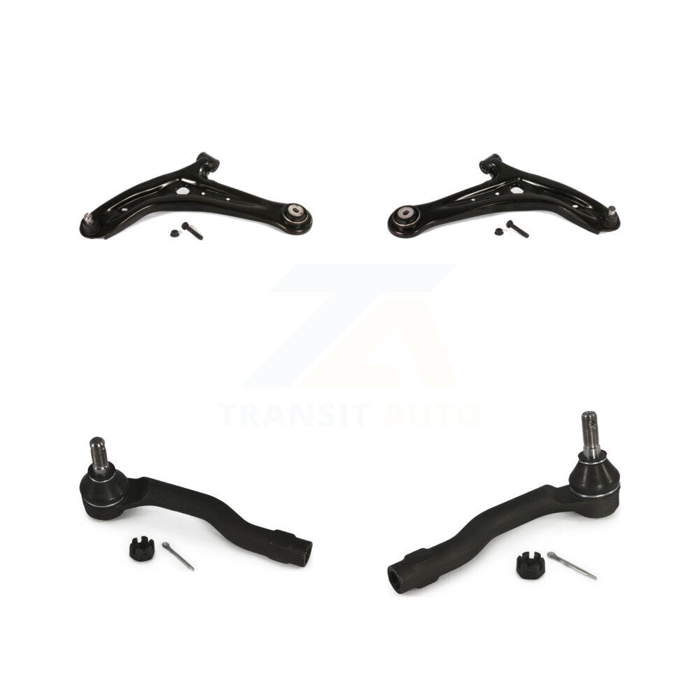 Suspension Control Arm And Tie Rod End Front Kit For 2011-2014 Mazda 2