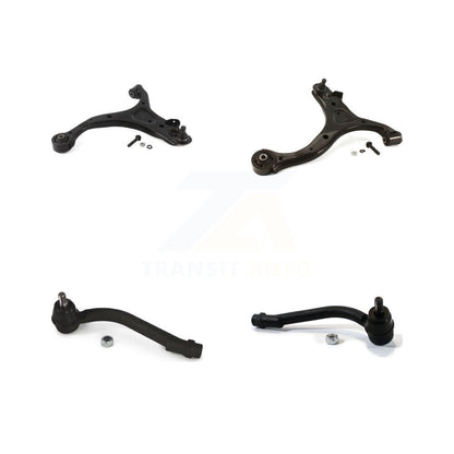 Suspension Control Arm & Tie Rod End Front Kit For Hyundai Santa Fe Kia Sorento