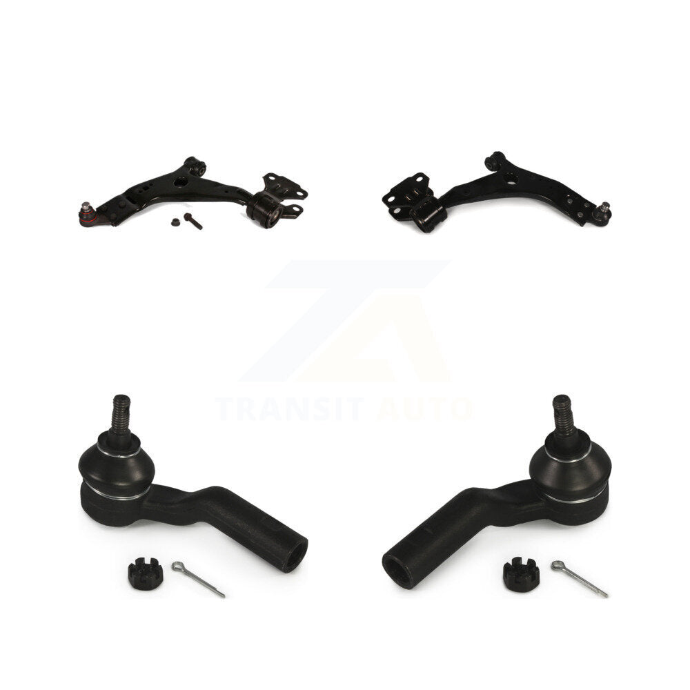 Suspension Control Arm And Tie Rod End Front Kit For 2013-2019 Ford Escape