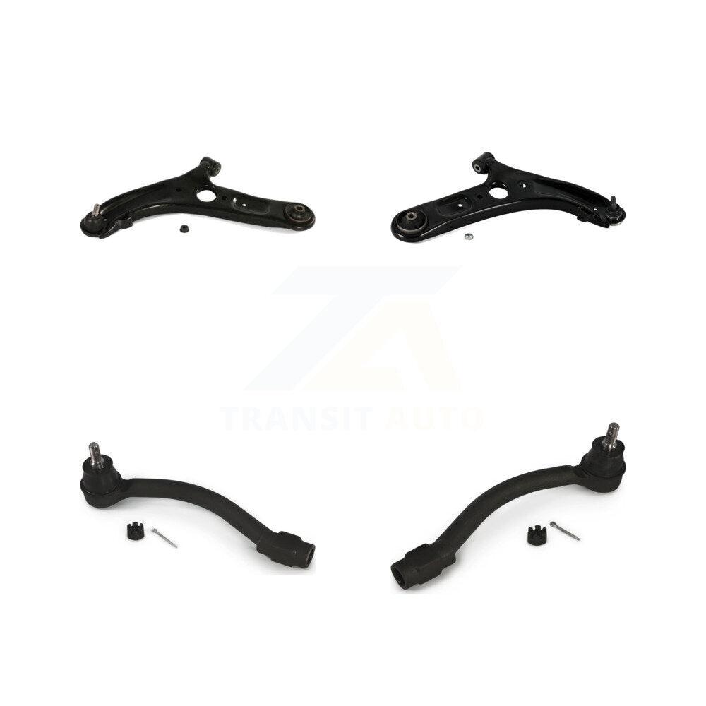 Control Arm And Tie Rod End Front Kit For Hyundai Elantra GT Veloster Coupe