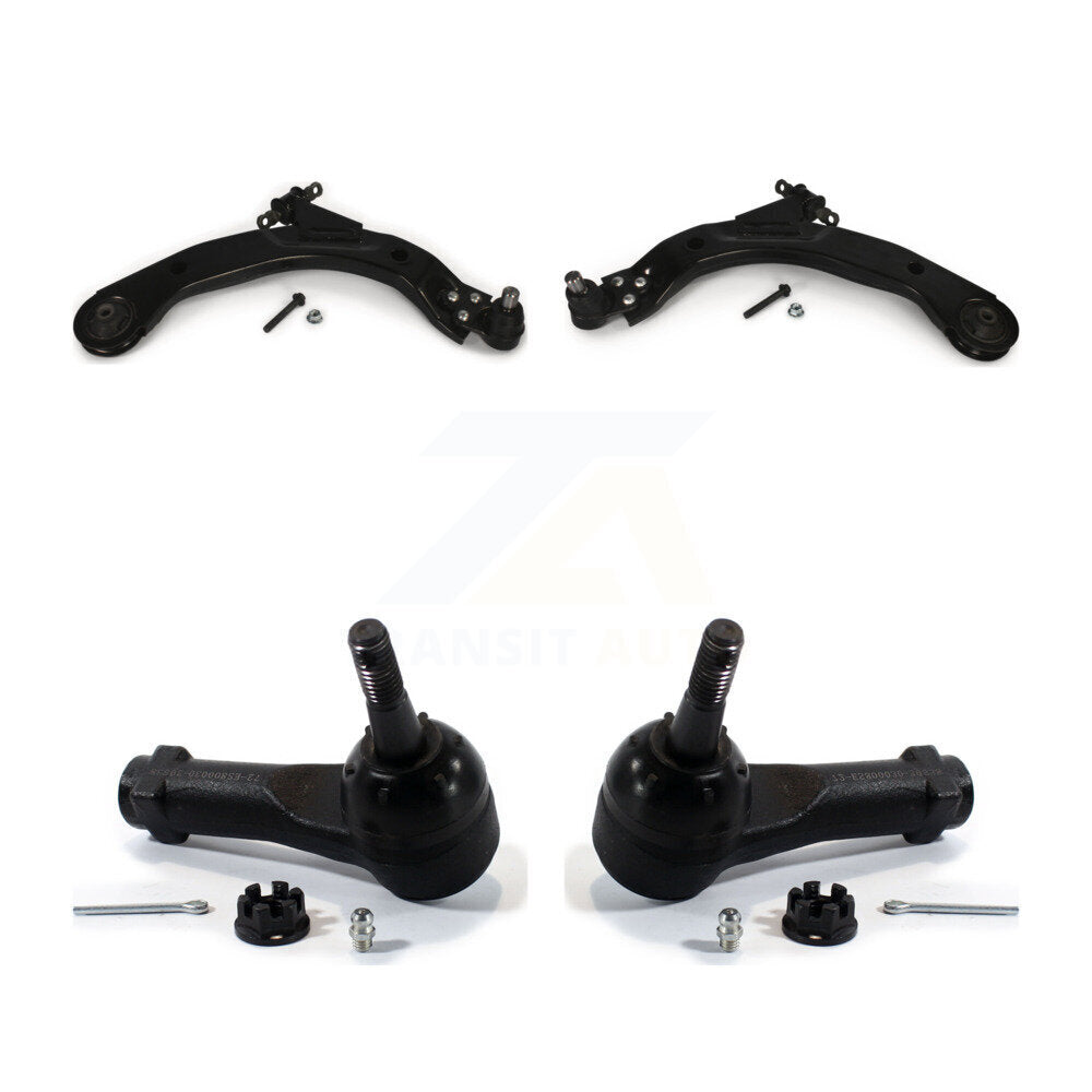 Control Arm Tie Rod End Front Kit For Chevrolet Cobalt Pontiac G5 Saturn Ion HHR