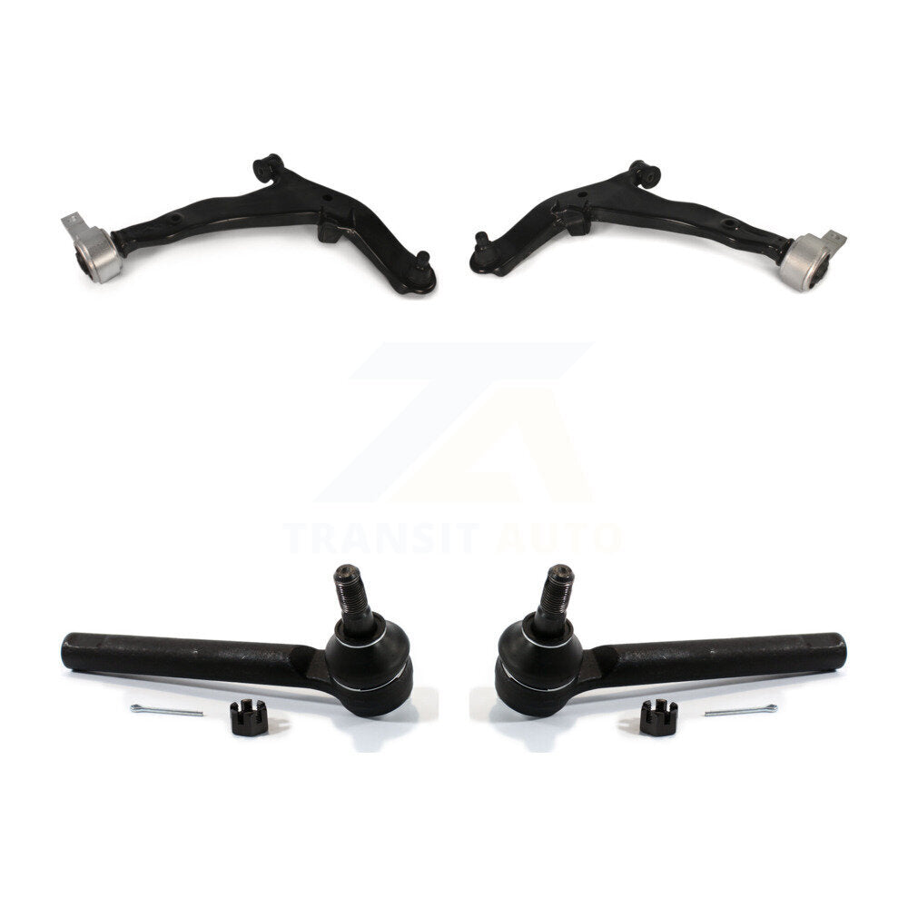 Suspension Control Arm And Tie Rod End Front Kit For 2005-2007 Nissan Murano