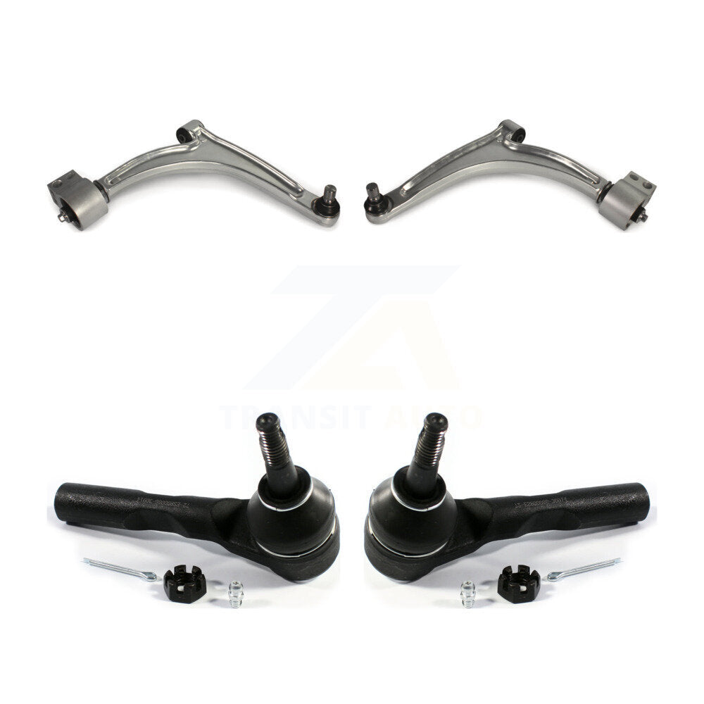 Control Arm & Tie Rod End Front Kit For Chevrolet Malibu Pontiac G6 Saturn Aura