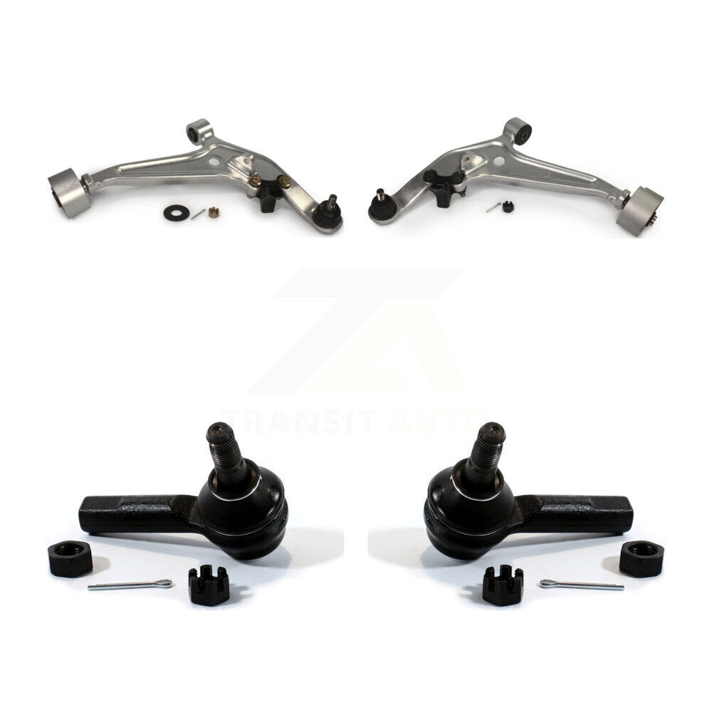 Suspension Control Arm And Tie Rod End Front Kit For 2005-2006 Nissan X-Trail