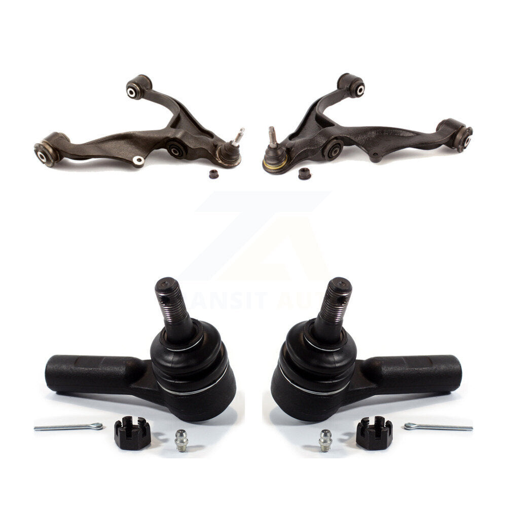 Suspension Control Arm And Tie Rod End Front Kit For Dodge Ram 1500 4WD