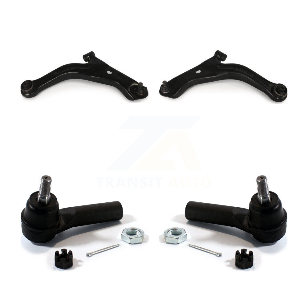 Control Arm Tie Rod End Front Kit For Ford Escape Mazda Tribute Mercury Mariner
