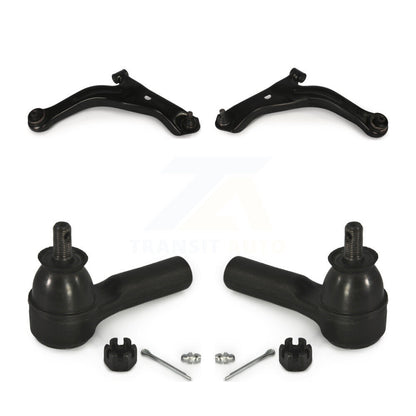 Control Arm Tie Rod End Front Kit For Ford Escape Mazda Tribute Mercury Mariner