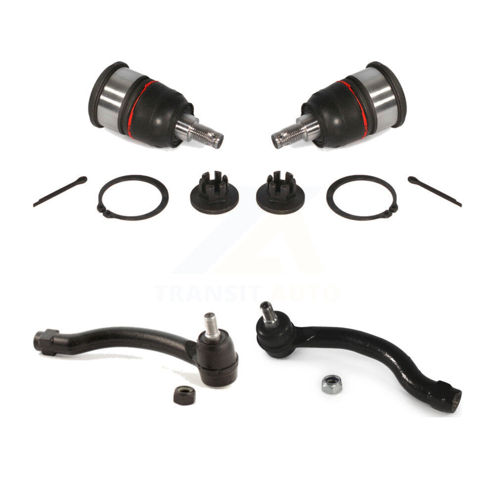 Suspension Ball Joint And Tie Rod End Front Kit For 2004-2008 Acura TL