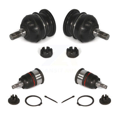 Lower & Upper Suspension Ball Joints Front Kit For 2004-2008 Acura TL