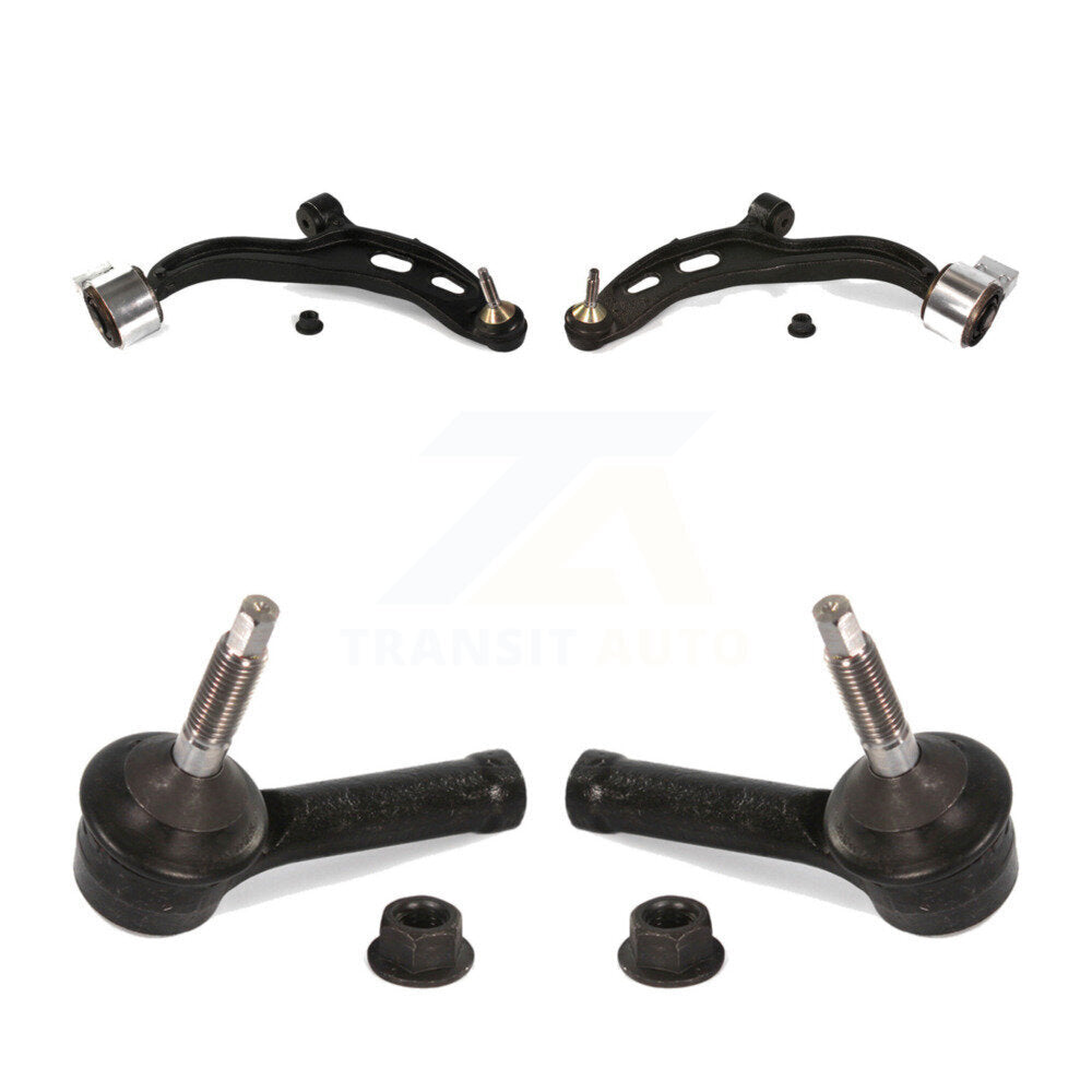 Control Arm Tie Rod End Front Kit For Ford Flex Police Interceptor Sedan Lincoln