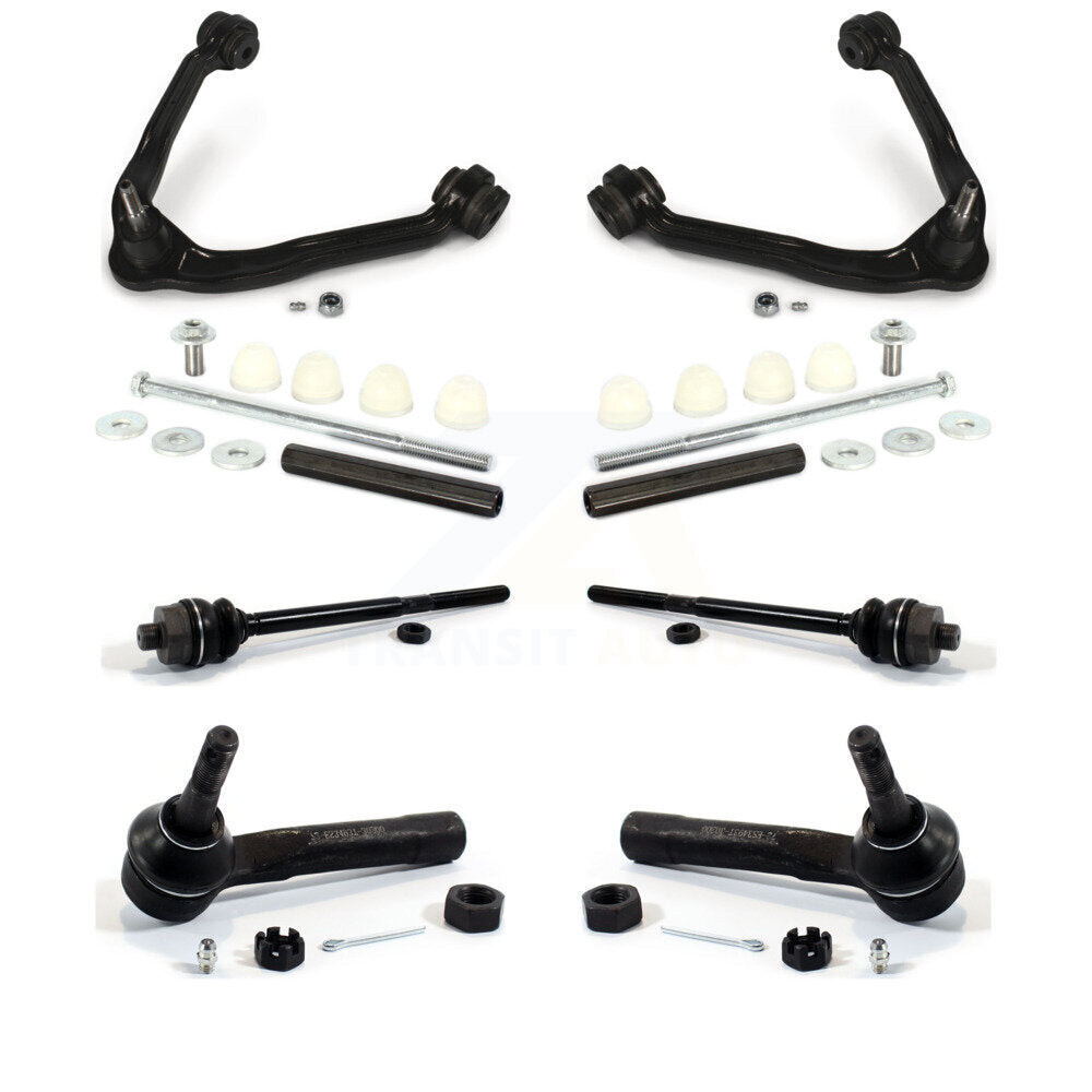 Suspension Control Arm & Ball Joint Tie Rod End Link Front Kit For Chevrolet GMC