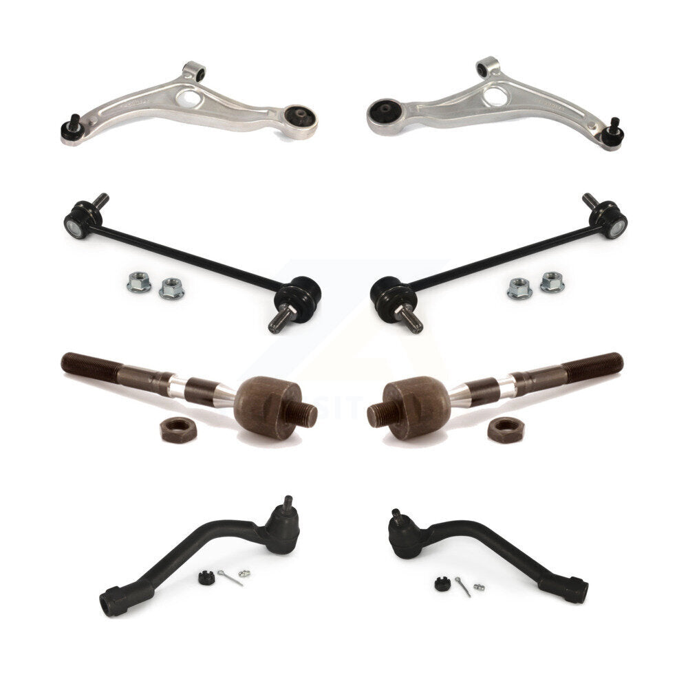 Suspension Control Arm Ball Joint Tie Rod End Link Front Kit (8Pc) For Kia Azera