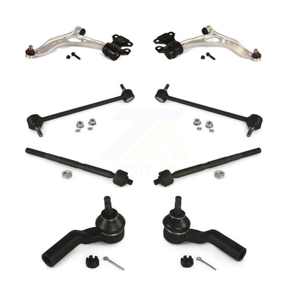 Suspension Control Arm And Ball Joint Tie Rod End Link Front Kit (8Pc) For Ford