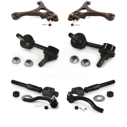 Suspension Control Arm And Ball Joint Tie Rod End Link Front Kit For Honda Civic
