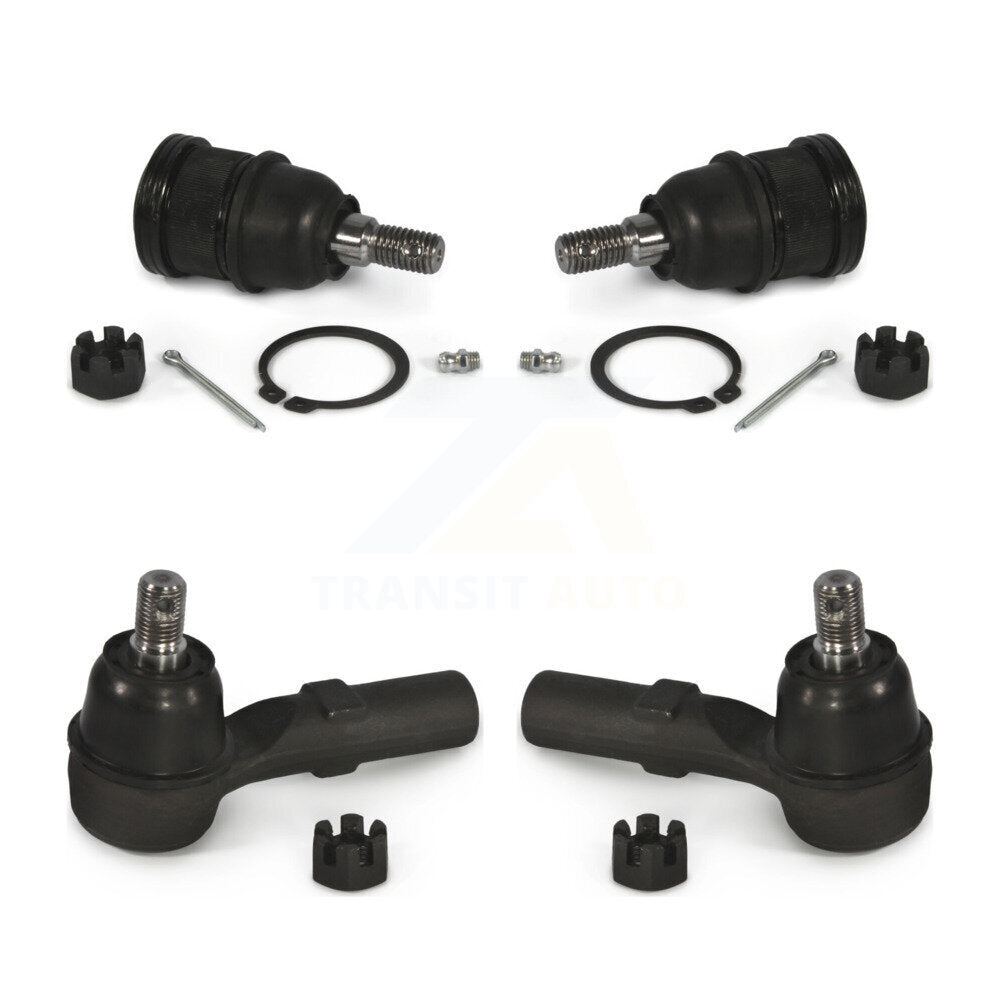 Ball Joint & Tie Rod End Front Kit For Honda Odyssey With Cast Iron Control Arm