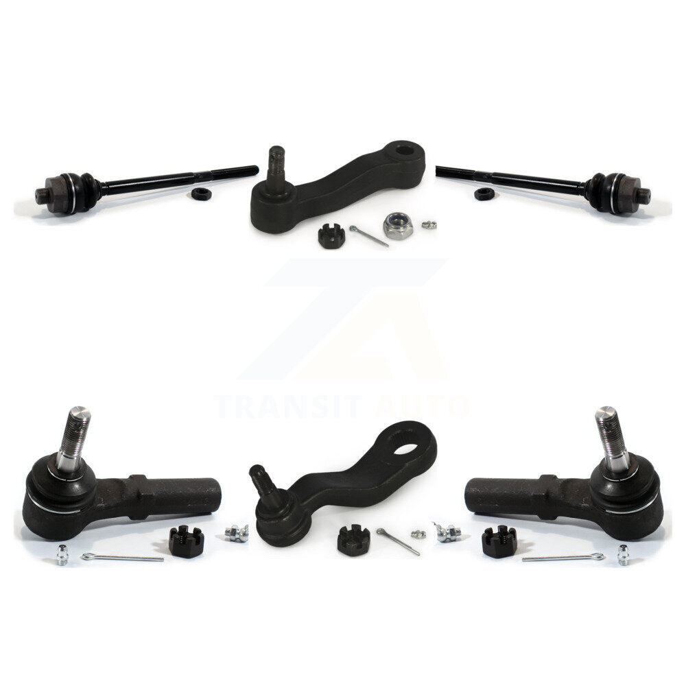 Tie Rod End Idler Arm Pitman Kit Front For Chevrolet GMC Sierra 2500 HD