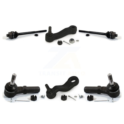 Tie Rod End Idler Arm Pitman Kit Front For Chevrolet GMC Sierra 2500 HD