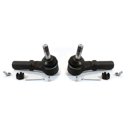 Tie Rod End Front Outer Pair For GMC Chevrolet Sierra 2500 HD Silverado Savana