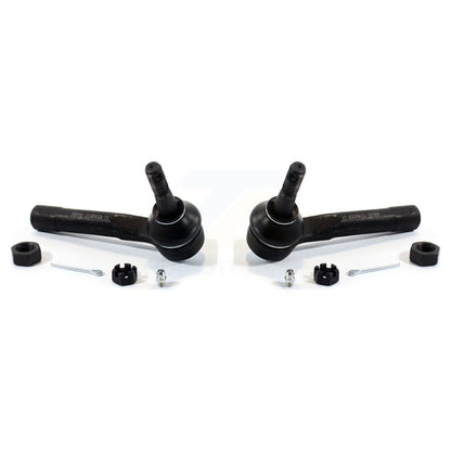 Tie Rod End Front Outer Pair For Chevrolet GMC Silverado 1500 Sierra Avalanche