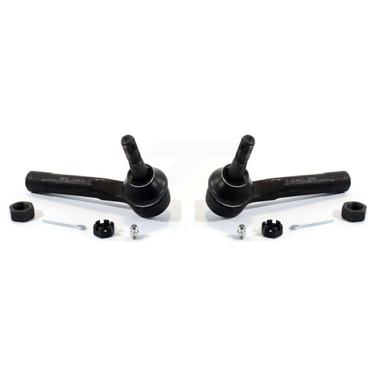Tie Rod End Front Outer Pair For Chevrolet GMC Silverado 1500 Sierra Avalanche