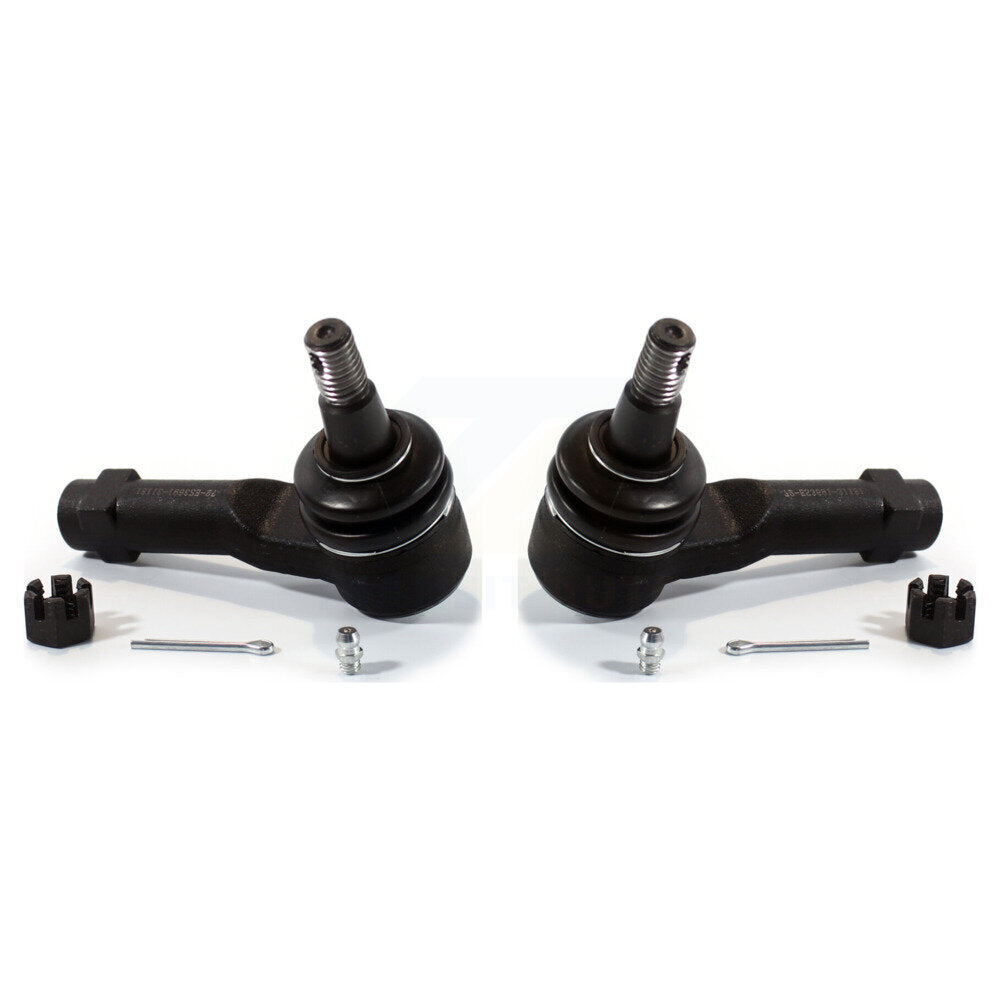 Steering Tie Rod End Front Outer Pair For Ford F-150 Lincoln Mark LT