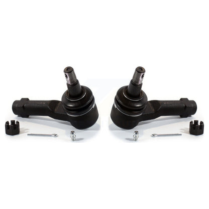 Steering Tie Rod End Front Outer Pair For Ford F-150 Lincoln Mark LT