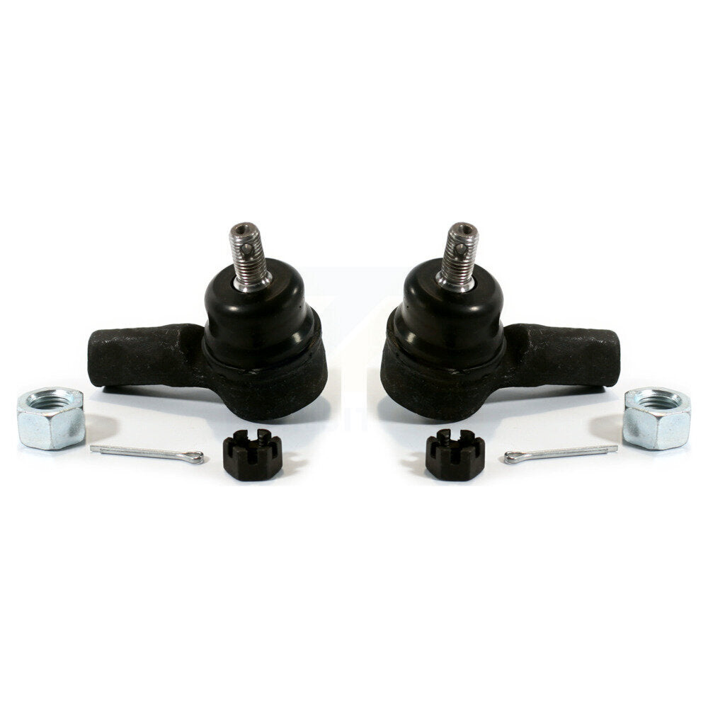 Steering Tie Rod End Front Outer Pair For Honda Civic CR-V Acura EL