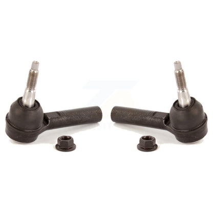 Tie Rod End Front Outer Pair For Chevrolet Equinox GMC Terrain Cadillac SRX Saab