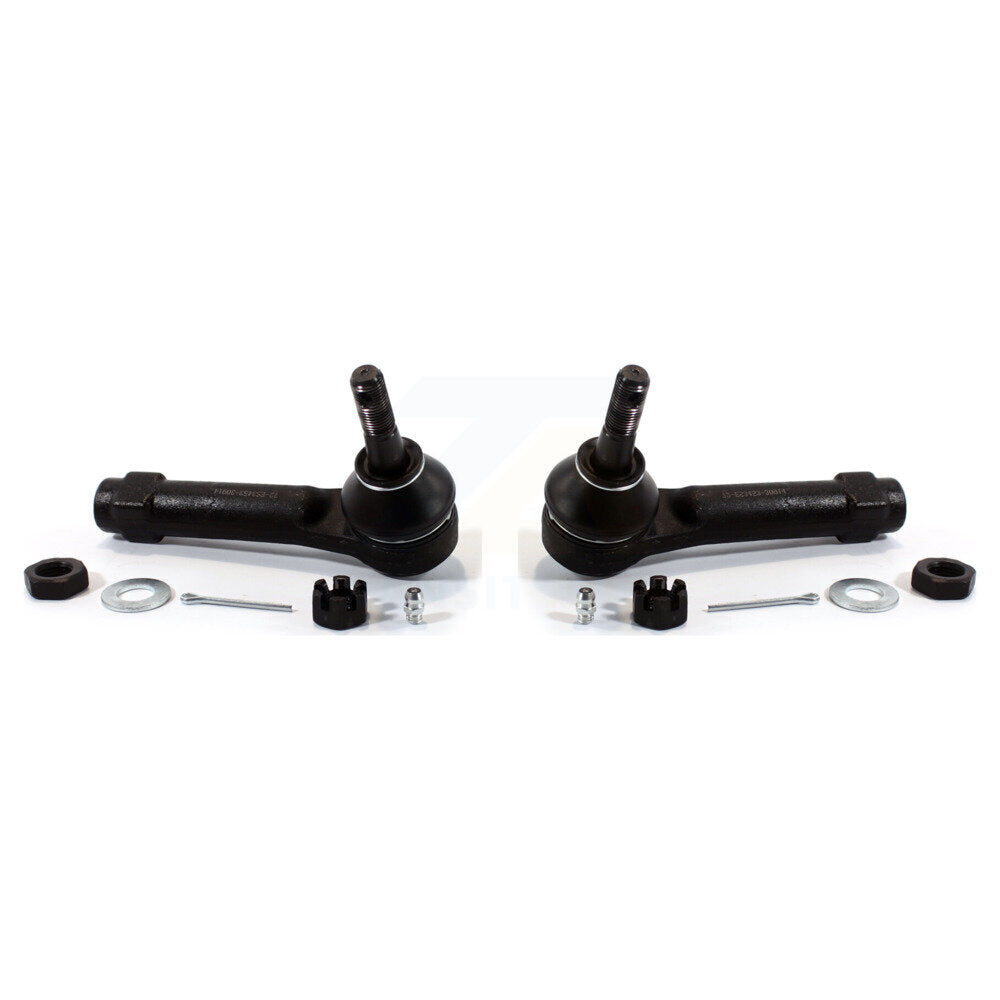 Tie Rod End Front Outer Pair For Chevrolet Impala Pontiac Montana Venture Grand
