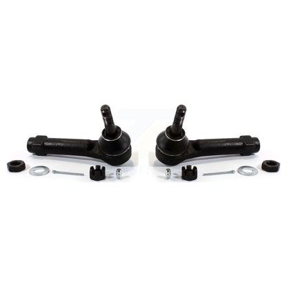 Tie Rod End Front Outer Pair For Chevrolet Impala Pontiac Montana Venture Grand