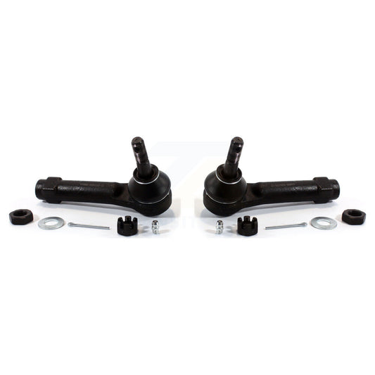 Tie Rod End Front Outer Pair For Chevrolet Impala Pontiac Montana Venture Grand