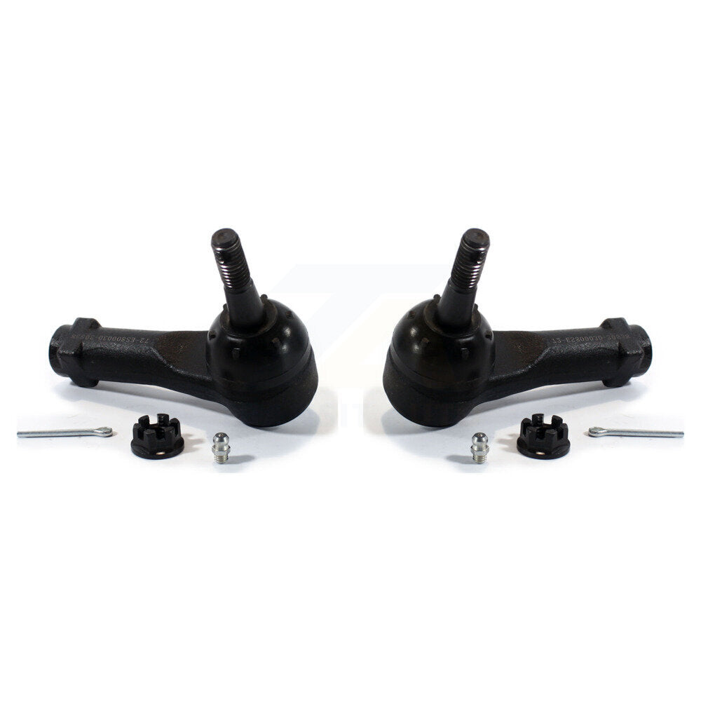 Tie Rod End Front Outer Pair For Chevrolet Cobalt Pontiac Saturn G5 Equinox Ion