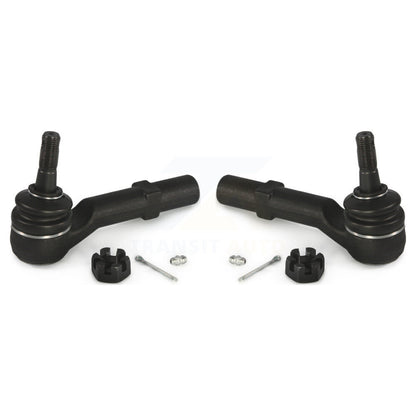 Tie Rod End Front Outer Pair For Chevrolet GMC Sierra 1500 Silverado Avalanche