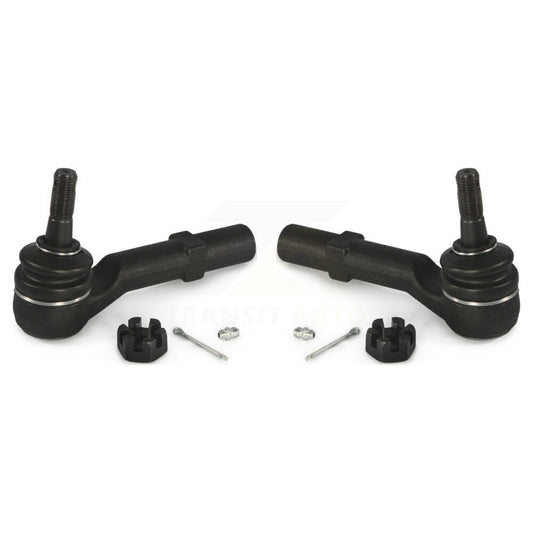 Tie Rod End Front Outer Pair For Chevrolet GMC Sierra 1500 Silverado Avalanche